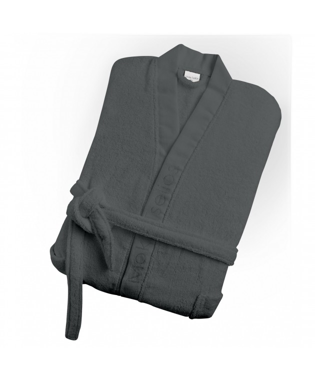 HOLA4 ΜΠΟΥΡΝΟΥΖΙ (D.GREY) SMALL  420GSM 100% COTTON Μπουρνούζια