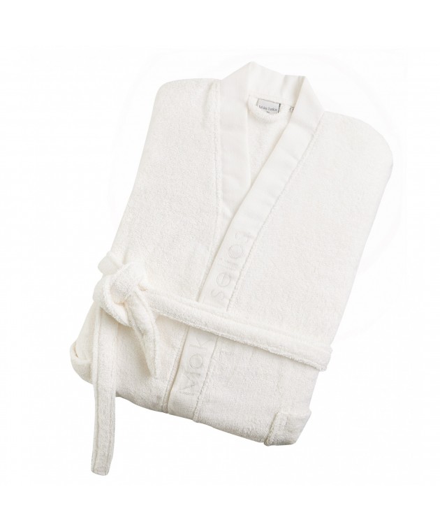 HOLA1 ΜΠΟΥΡΝΟΥΖΙ (WHITE) SMALL  420GSM 100% COTTON Μπουρνούζια