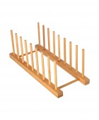 ESTIA ΠΙΑΤΟΘΗΚΗ BAMBOO ESSENTIALS ΑΝΑΔΙΠΛΟΥΜΕΝΗ 2 ΕΠΙΠΕΔΩΝ Πιατοθήκες