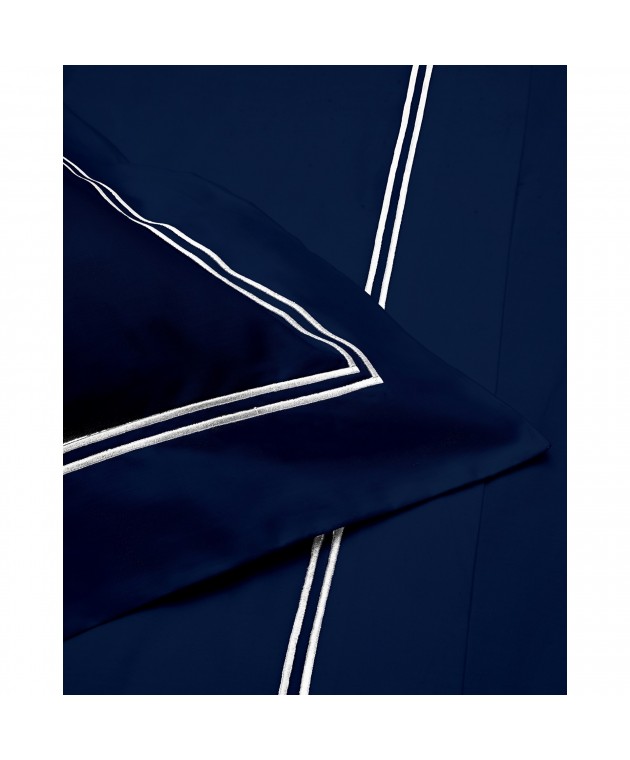 BAR4 ΣΕΤ ΣΕΝΤ Υ/Δ 240X270CM (09) D.BLUE 300TC 100% COT/SATIN Σεντόνια Υπέρδιπλα