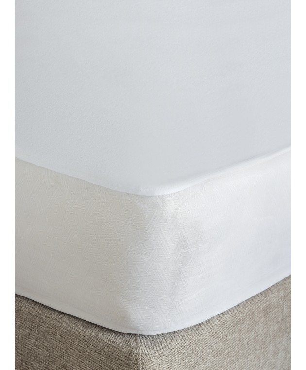 Κάλυμμα Ημίδιπλο White Comfort 100x200+35 JERSEY WATERPROOF Επιστρώματα Μονά - Ημίδιπλα