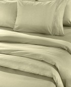 Παπλωματοθήκη "Easy Iron" Color Plus Olive 255x245 Παπλωματοθήκες Υπέρδιπλες Μονόχρωμες