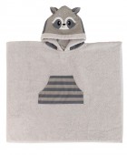 Poncho Kids Bath RACOON 70Χ120 Πετσέτες Θαλάσσης Παιδικές