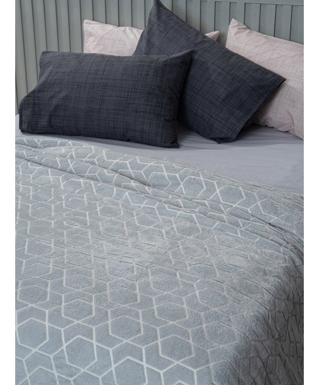 Κουβερτα Fleece Φωσφοριζε 220x240 DUNE Κουβέρτες Fleece Υπέρδιπλες