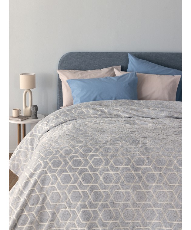 Κουβερτα Fleece Φωσφοριζε 220x240 DUNE Κουβέρτες Fleece Υπέρδιπλες
