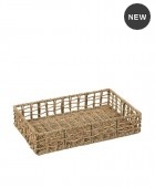 Διακοσμητικό Καλάθι Ψάθινο 49x30x30cm AST801, ESPIEL Διακοσμητικά Καλάθια