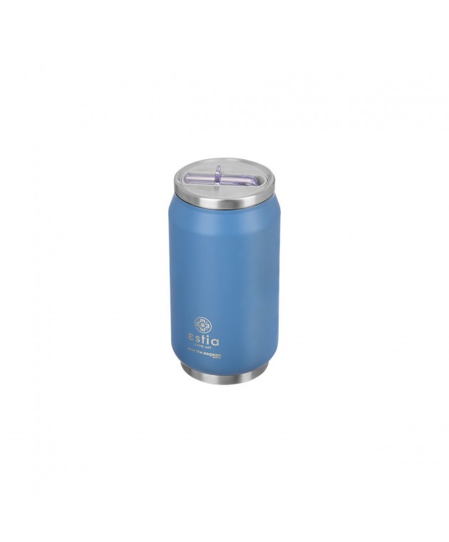 ESTIA ΘΕΡΜΟΣ TRAVEL CUP SAVE THE AEGEAN 300ml DENIM BLUE 01-16838 ΟΙΚΙΑΚΑ