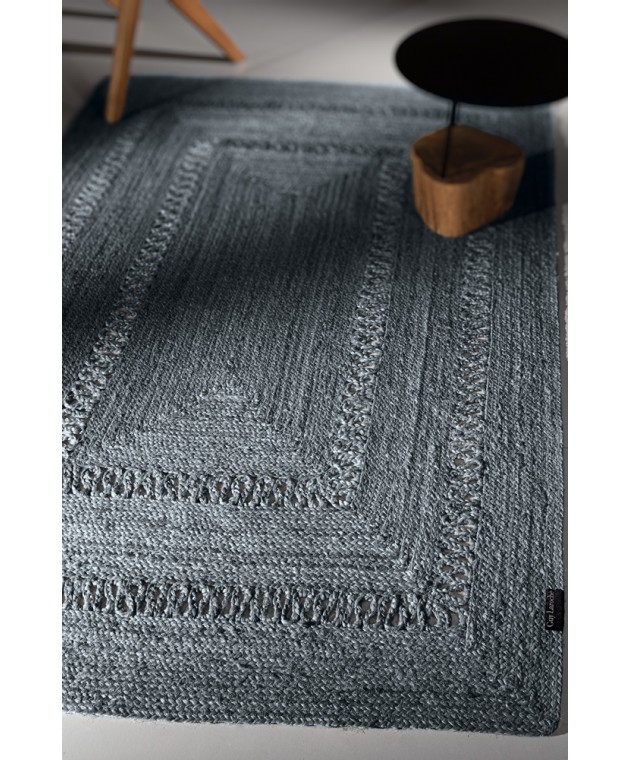 Χαλί Dome Anthracite 140x200 Μοντέρνα Χαλιά