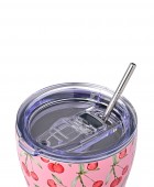 ESTIA ΘΕΡΜΟΣ COFFEE MUG SAVE THE AEGEAN 350ml CHERRY ROSE 01-16876 ΟΙΚΙΑΚΑ