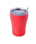 ESTIA ΘΕΡΜΟΣ COFFEE MUG SAVE THE AEGEAN 350ml SCARLET RED 01-16845 ΟΙΚΙΑΚΑ