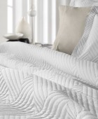 Κουβέρτα Lupo White 245x260 Κουβέρτες Βαμβακερές Υπέρδιπλες