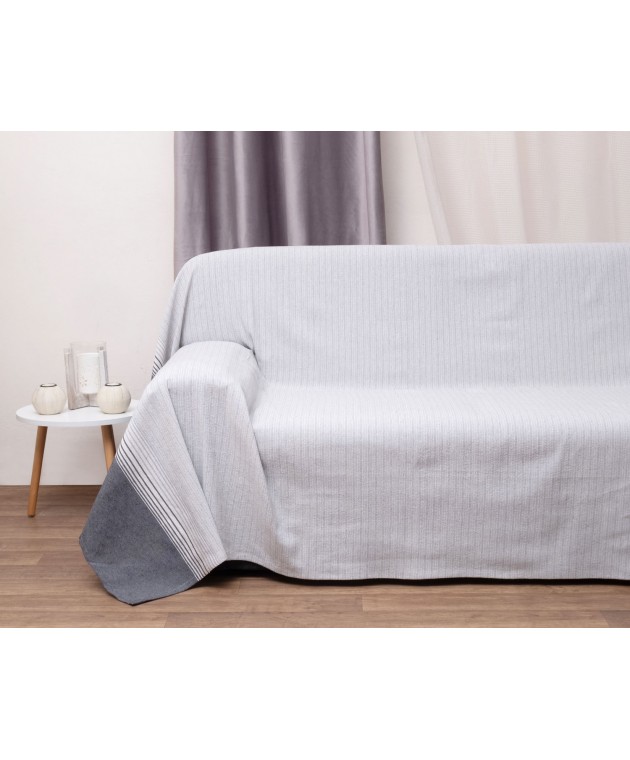 Σετ 3 Τεμ Ριχτάρια 170x170, 170x230, 170x280 1967 Γκρι Ριχτάρια Καλοκαιρινά