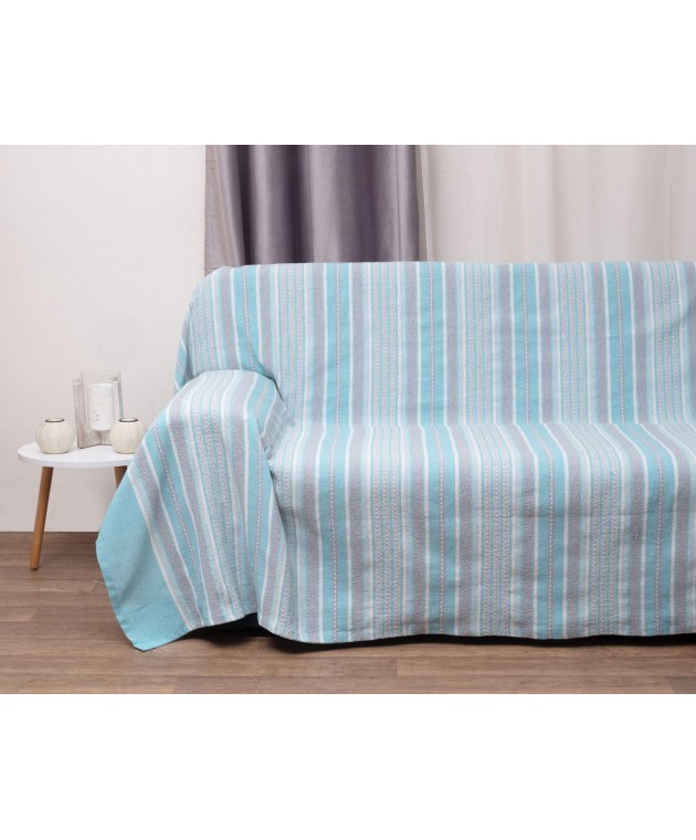 Ριχτάρι Πολυθρόνας 170x170 1968 Τουρκουάζ Ριχτάρια Καλοκαιρινά