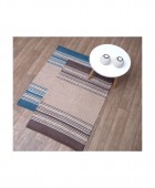 Ταπέτο Jute 65x180 Τζούνο Καφέ Μοντέρνα Χαλιά
