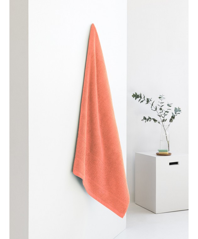 Πετσέτα Προσώπου Towels Collection 50x90 ROKE ORANGE Πετσέτες Mπάνιου
