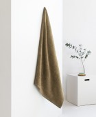 Πετσέτα Χεριών Towels Collection 30x50 ROKE KHAKI Πετσέτες Mπάνιου