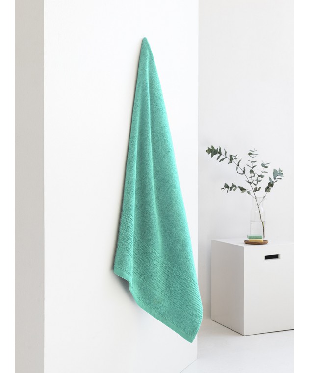Πετσέτα Χεριών Towels Collection 30x50 ROKE AQUA Πετσέτες Mπάνιου