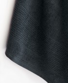 Πετσέτα Χεριών Towels Collection 30x50 ROKE BLACK Πετσέτες Mπάνιου