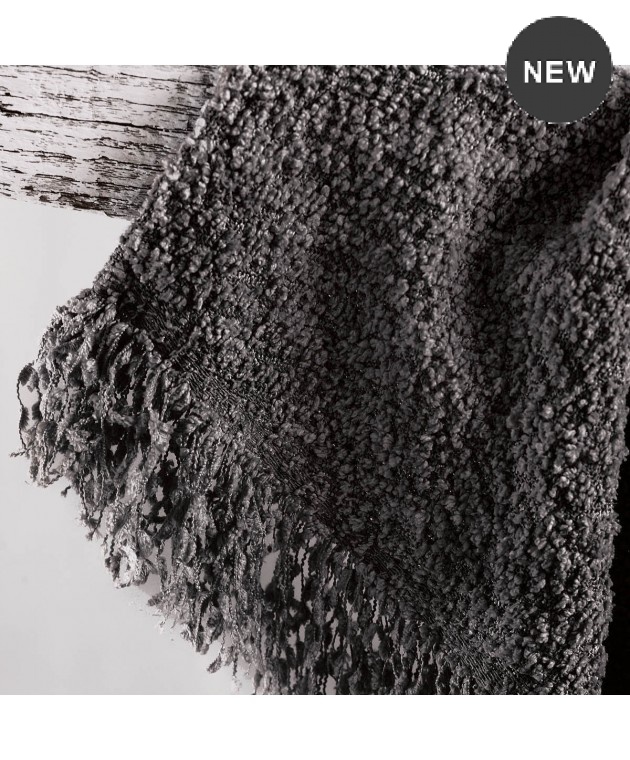 Ριχτάρι τετραθέσιου (180Χ330) BECKETT ΓΚΡΙ ΣΚΟΥΡΟ, RYTHMOS HOME Ριχτάρια Χειμωνιάτικα