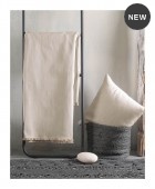 Διακοσμητική μαξιλαροθήκη (40Χ40) FIGMA ΜΠΕΖ, RYTHMOS HOME Διακοσμητικά Mαξιλάρια Καναπέ