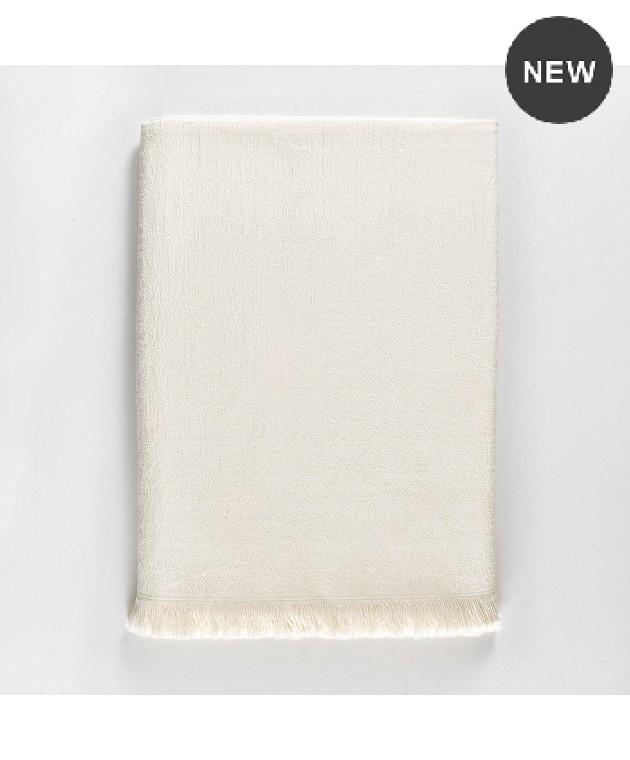 Ριχτάρι διθέσιου (180Χ240) MAURICIO ΕΚΡΟΥ, RYTHMOS HOME Ριχτάρια Καλοκαιρινά