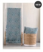 Διακοσμητική μαξιλαροθήκη (40Χ40) MEDALLION ΠΕΤΡΟΛ, RYTHMOS HOME Διακοσμητικά Mαξιλάρια Καναπέ
