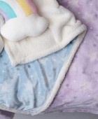 Κουβέρτα Λίκνου Flannel Fleece 80x90 SKY GIRL Fleece  Κουβέρτες