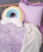 Κουβέρτα Λίκνου Flannel Fleece 80x90 SKY GIRL Fleece  Κουβέρτες