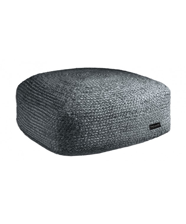 Πούφ Boho Anthracite 50x50x25 Σκαμπώ / Πουφ