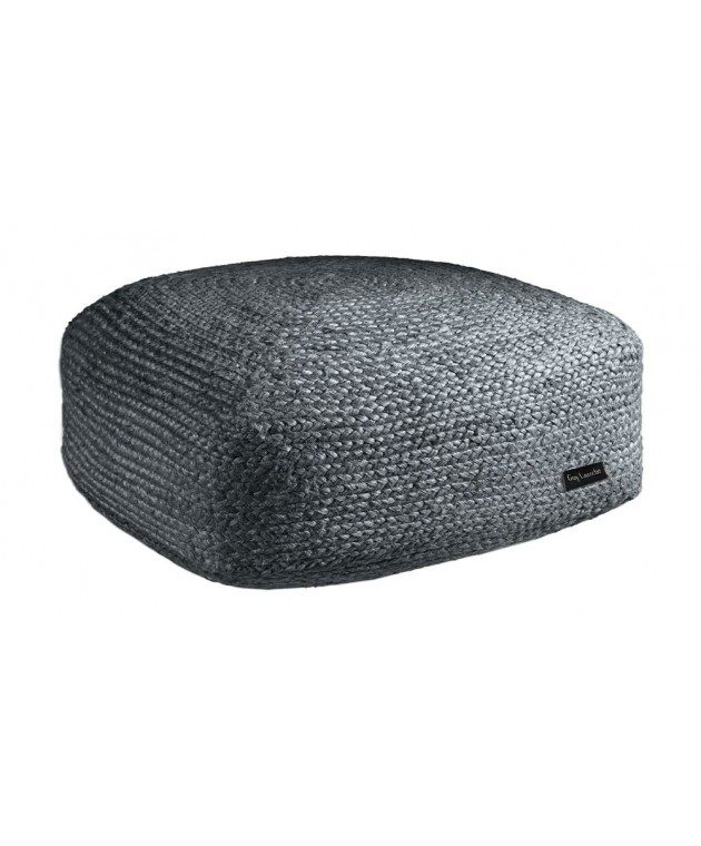 Πούφ Boho Anthracite 50x50x25 Σκαμπώ / Πουφ