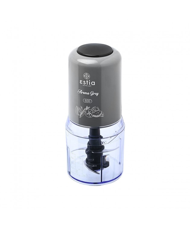 ESTIA ΠΟΛΥΚΟΠΤΗΣ AROMA GREY 400W ΜΕ ΠΛΑΣΤΙΚΟ ΜΠΟΛ 500ml 06-17446 ΟΙΚΙΑΚΑ