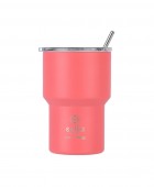 ESTIA ΘΕΡΜΟΣ MUG LITE SAVE THE AEGEAN 400ml FUSION CORAL 01-18474 ΟΙΚΙΑΚΑ