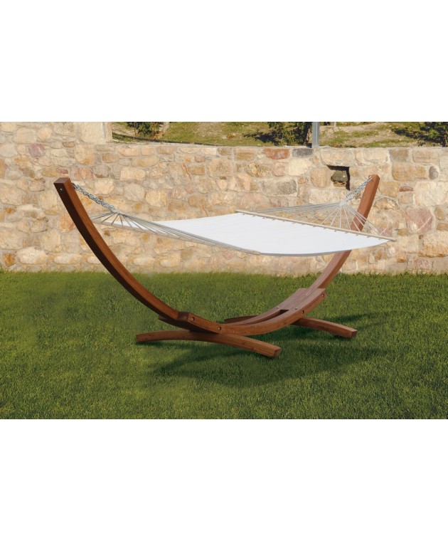 Ξύλινη Αιώρα Με Πανί 410 x 119 x 125(h)cm Αιώρες