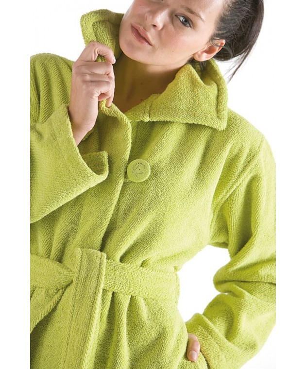 Μπουρνούζι LOLITA LIME large Μπουρνούζια