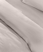 Σεντόνι \"Easy Iron\" με λάστιχο Color Plus Perla 180x200 King Size