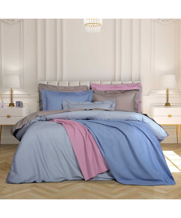 GREENWICH POLO CLUB ΣΕΝΤΟΝΙ ΜΕ ΛΑΣΤΙΧΟ ΜΟΝΟ 2506 ΓΚΡΙ 100Χ200+35 Μονά