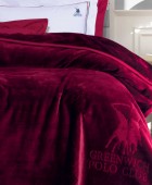 GREENWICH POLO CLUB ΚΟΥΒΕΡΤΑ VELOUR ΥΠΕΡΔΙΠΛH 3438 ΜΠΟΡΝΤΩ 220Χ240 Κουβέρτες Βελουτέ Υπέρδιπλες
