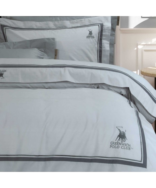GREENWICH POLO CLUB ΠΑΠΛΩΜΑΤΟΘΗΚΗ ΣΕΤ ΥΠΕΡΔΙΠΛH 2175 ΓΚΡΙ 220Χ240 Παπλωματοθήκες Υπέρδιπλες