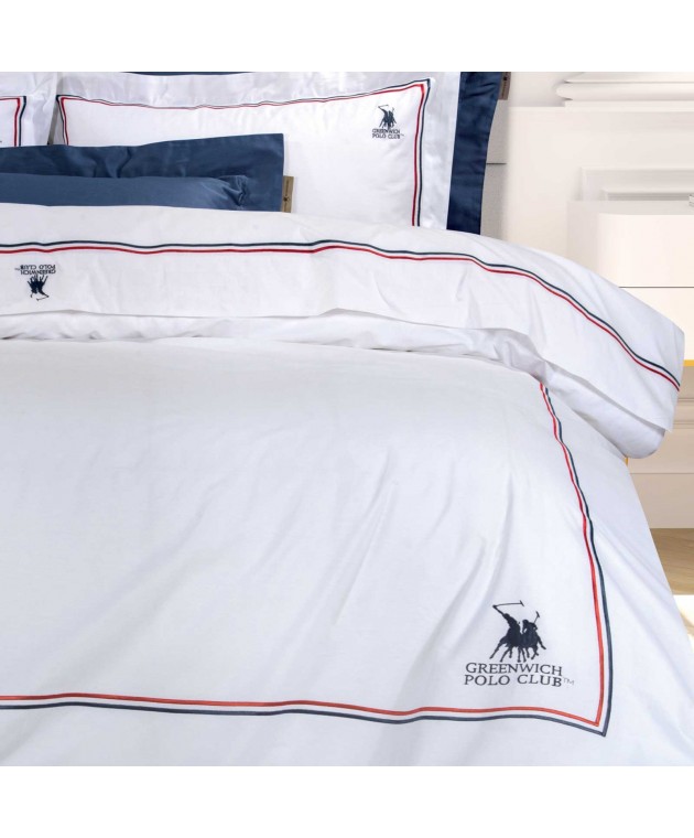 GREENWICH POLO CLUB ΣΕΤ ΣΕΝΤΟΝΙΑ KING 2173 ΛΕΥΚΟ 280Χ270 Σεντόνια King Size