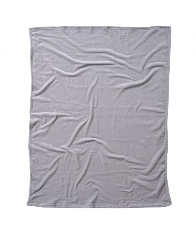 DAS BABY ΚΟΥΒΕΡΤΑ VELOUR 80X110 RELAX 1342 ΓΚΡΙ Βελουτέ Κουβέρτες