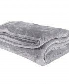DAS BABY ΚΟΥΒΕΡΤΑ VELOUR 80X110 RELAX 1342 ΓΚΡΙ Βελουτέ Κουβέρτες