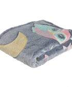 DAS BABY ΚΟΥΒΕΡΤΑ FLEECE 110Χ150 RELAX 4864 ΓΚΡΙ, ΚΙΤΡΙΝΟ, ΡΟΖ Fleece  Κουβέρτες