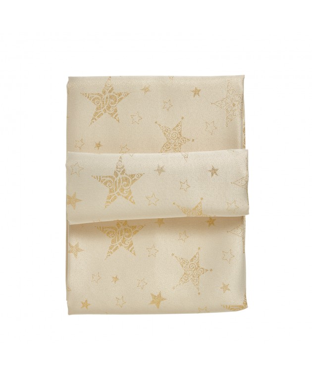 DAS HOME CHRISTMAS RUNNER 45Χ140 0717 ΜΠΕΖ, ΧΡΥΣΟ Ράνερ - Σουπλά Χριστουγεννιάτικα