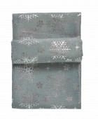 DAS HOME CHRISTMAS ΤΡΑΠΕΖΟΜΑΝΤΗΛΟ 140Χ220 0714 ΑΣΗΜΙ, ΓΚΡΙ Τραπεζομάντηλα Χριστουγεννιάτικα
