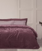 DAS HOME ΚΟΥΒΕΡΤΑ VELOUR ΥΠΕΡΔΙΠΛΗ 1347 ΡΟΔΙ 220Χ240 Κουβέρτες Βελουτέ Υπέρδιπλες