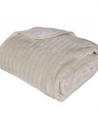 DAS HOME ΚΟΥΒΕΡΤΑ VELOUR MONH 1351 ΜΠΕΖ 160Χ240 Κουβέρτες Βελουτέ Μονές