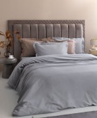 Σετ Υπέρδιπλα Σεντόνια 240x270 Posh Sateen GREY Σεντόνια Υπέρδιπλα