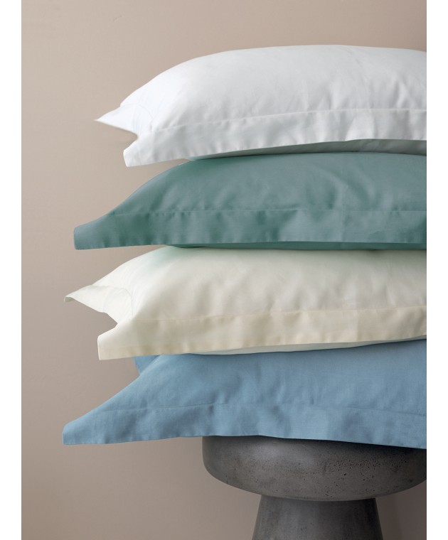 Ζεύγος Μαξιλαροθήκες Oxford 52x75 Posh Sateen DENIM Μαξιλαροθήκες Μονόχρωμες