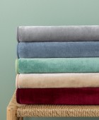 Κουβέρτα Βελουτέ 220x240 DREAM VELOUR/3 GREEN Κουβέρτες Βελουτέ Υπέρδιπλες
