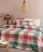 Σετ Παπλωματοθήκη Υπέρδιπλη Flannel Beauty 240x250 FB0221 Παπλωματοθήκες Υπέρδιπλες Φανελένιες